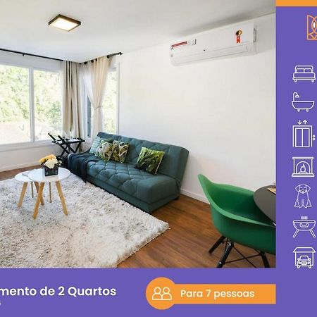 Rosa Edificio Victoria Apartment Gramado Luaran gambar