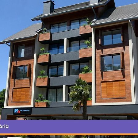 Rosa Edificio Victoria Apartment Gramado Luaran gambar